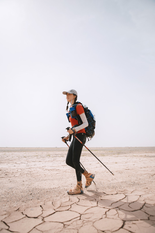 敦煌超馬多人棄賽完賽率低 王心恬耐40度高溫挑戰成功