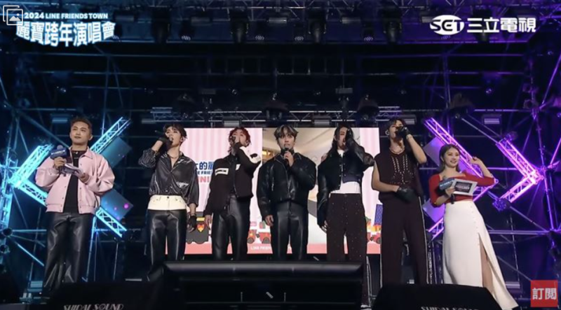 FEniX登麗寶跨年開場!「陳峻廷夏浦洋賣肉」MAN味爆棚嗨翻全場